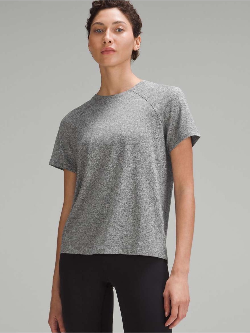 Lululemon License to Train Classic-Fit T-Shirt Gray Size 6